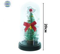 Елка сувенирная, настольная, светящийся,  112-6