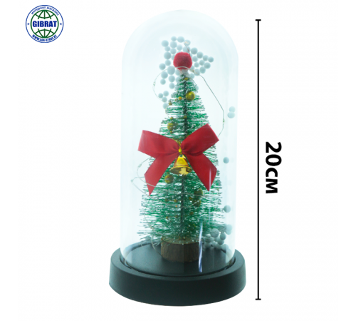 Елка сувенирная, настольная, светящийся,  112-6