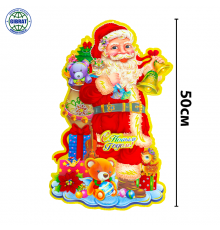 Новогодний плакат для декора Дед мороз 888-4