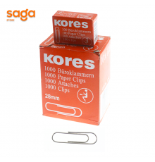 Скрепки 28мм Koores 10/500 0293.