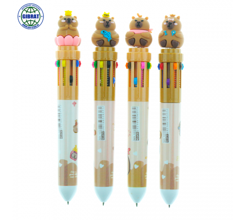 Ручка шариковая Капибара 10в1 24797.