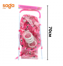 Коляска пластмассовая "Kuromi" 818-58