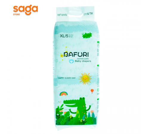 Подгузники Bafuri, размер-XL/5, в упаковке-44шт.