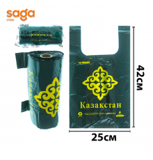 Пакет/Майка "Казахстан", 3-нан/250*420мм, 800гр, в мешке-40шт.