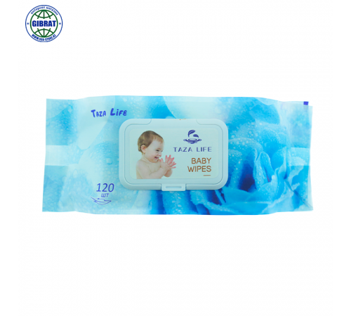 Салфетки влажные Taza Life 120шт.