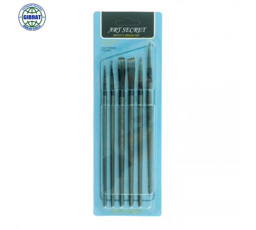 Набор художественных кистей-6шт. BLK2010.