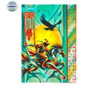 Блокнот Qazaq бренд, А5, в клетку, 5650.