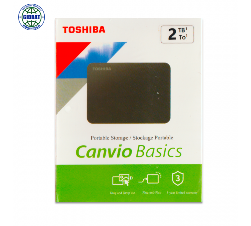Внешний накопитель Toshiba 2тб