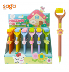 Ручка шариковая 4в1 Лапки 36/1296 XH-177.