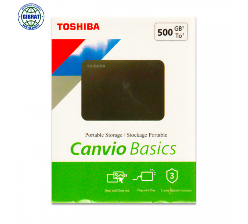 Внешний накопитель Toshiba 500гб
