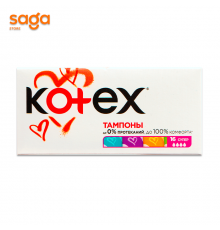 Тампоны Kotex супер в упаковке-16шт.