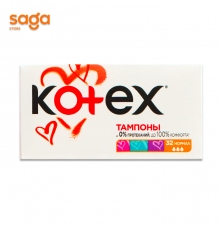 Тампоны Kotex нормал в упаковке-32шт.