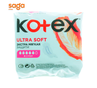 Прокладки дневные Kotex супер, в упаковке-8шт.