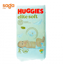 Подгузники HUGGIES, размер-2, в упаковке-50шт.