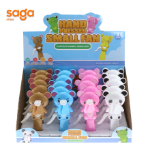 Детский ручной вентилятор, МИШКА 99008 20/320