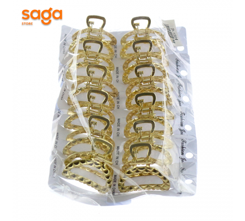 Краб для волос железный  P1564. (блок)