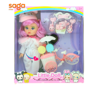 Куклы "Little Doll" одиночные в ассортименте.27*7,5*30см.1/72. 5623 B