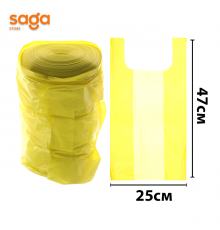 Пакет/Майка, 3 нан/250*470мм, в мешке-28 рулонов, 900гр.