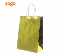 Крафт фольгированная маленкий 21*15*8 6886-3