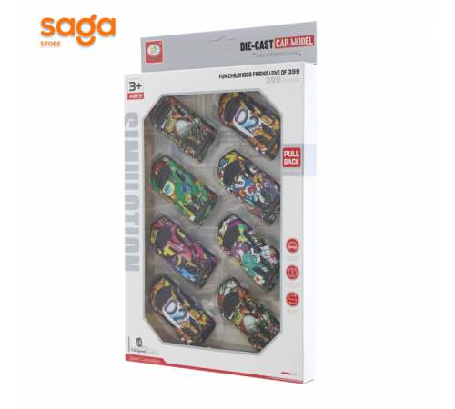 Набор машина в коробке 8х 2362-5 1/180