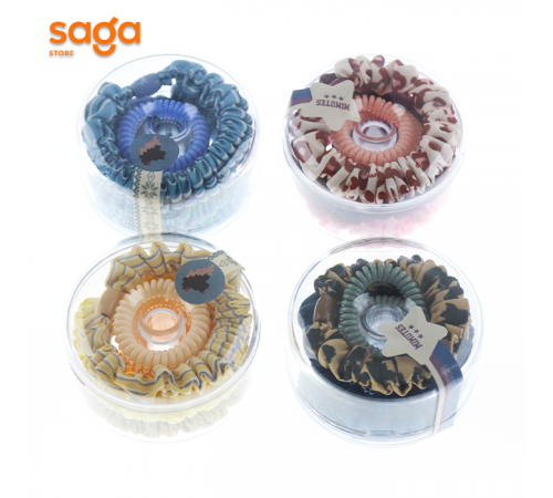 Резинки набор в футляре (круглый)