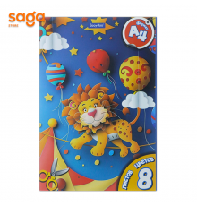 Картон флуоресцентный Jooydoo, формат-А4, QD-21062.