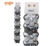 Резинки для волос детские, в листе-10шт. M2-19