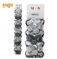 Резинки для волос детские, в листе-10шт. M2-19