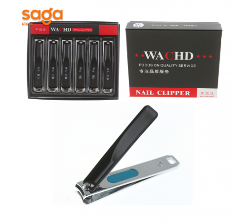 Кусачки для ногтей черный 812AE-1 1/12/600