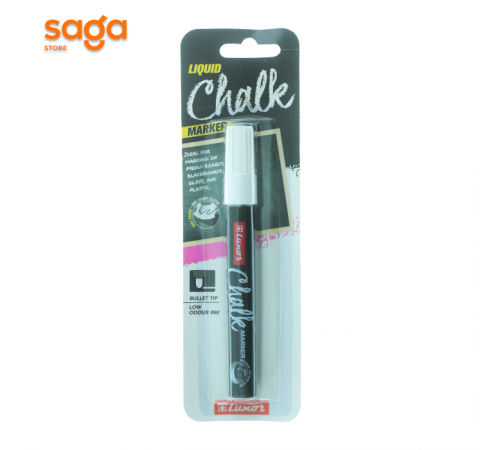 Маркер меловый белый Luxor 3044.