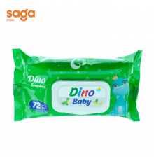 Салфетки влажные Dino 72шт.