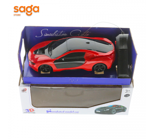 Машина с пултом "BMW I8".26*11*9,5см.1/96 888-5R 2-х командная на батарейках