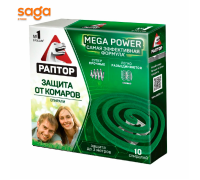 РАПТОР спираль от комаров без запаха 10шт