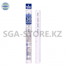 Линейка пластиковая 30см.