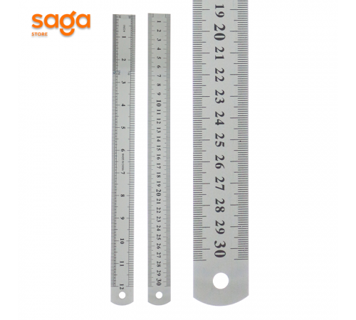 Линейка металлическая  30см 3055