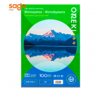 Глянцевая фотобумага односторонняя, А5 (10*15см) 230гр ON-5230-O 1/100/24
