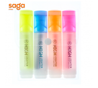 Маркер выделяющий, в упаковке-4цв, 102-4