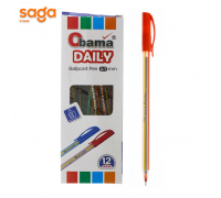 Ручка шариковая "Daily", синий,  в упаковке-12шт.