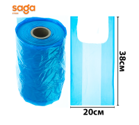 Пакет/Майка 2-нан цветной в мешке 1/40 999 574гр 200*380мм,