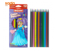 Карандаши цветные "BRADEN", 12/240 8030-12цв