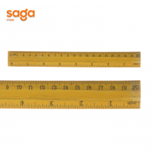 Линейка деревянная 20см