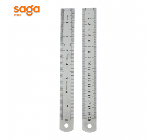 Линейка металлическая, 20см. 2055.