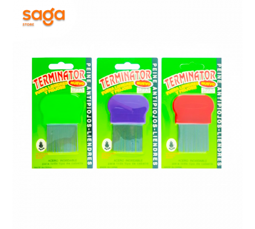 Расческа от вшей, металлическая-12шт.