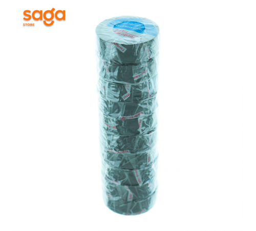 Изолента чёрная самоклеющиеся "Vini-Tape", в блоке-10/500