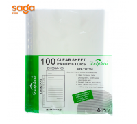 Файл вкладыш, формат-А4, толщина-100 микрон, в пачке-100шт.