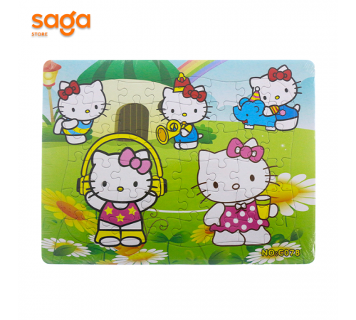 Пазл из картона А4