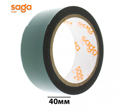 Клейкая лента-скотч, двухсторонняя, губка, 4см, в блоке-6шт, в коробке-72шт.