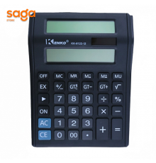 Калькулятор "Kenko", 2 дисплея, 12-разрядный, 8122-12
