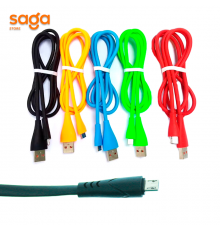 Кабель для зарядки телефонов "Micro-USB", цветной.