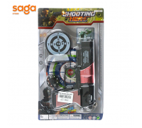 Пистолет пистон в картонке Е 1016-32